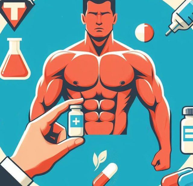 testosterone-vector-art